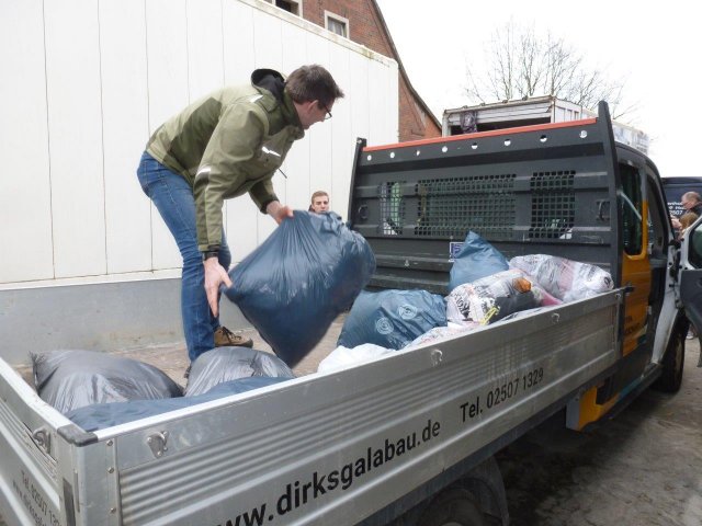 Kolpingfamilie Havixbeck sammelt Altkleider